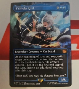 Final Fantasy MTG Magic The Gathering Y'shtola Rhul Borderless - 0577 - NM - Picture 1 of 2