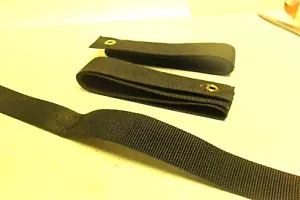 QTY 3 - Nylon Strap 29" Long x 1/2" Wide with 2 grommets one on each end. NEW - Picture 1 of 5