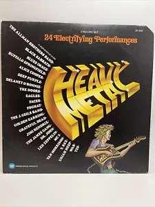VINYL Heavy Metal 2x LP Black Sabbath Led Zeppelin Jimi Hendrix SP 2001 1974 - Picture 1 of 3