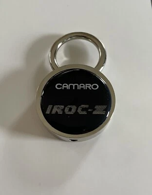 Camaro Iroc Z Keychain Solid  Brass Chrome Plated Gift Boxed Key Chain - Image 1 of 4