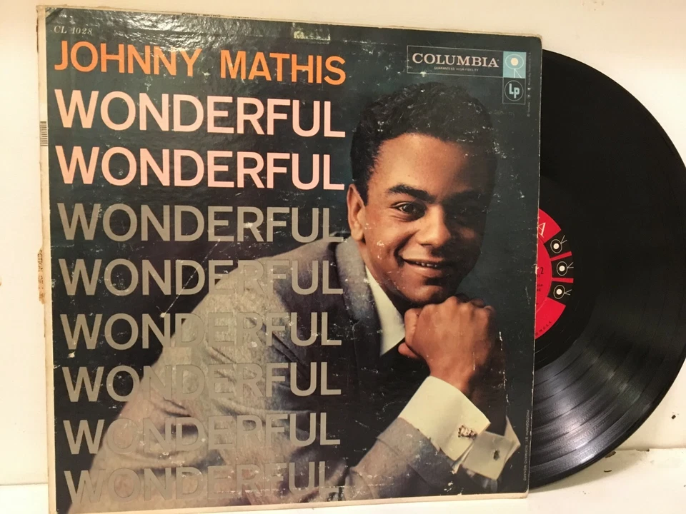 Johnny Mathis LP Wonderful, wonderful - Image 1 of 2