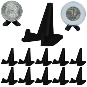 (10) Coin Display Stands Holder Easel Challenge Coins Holders Small Easels Medal - Picture 1 of 17