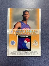 2003-04 SP Game Used CHRIS BOSH Authentic Patch Logoman Rooke RC 12/50 @DC23