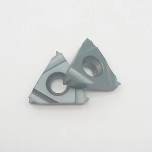 10 piezas insertos indexables 16IR1.5ISO LDA inserto de roscado de carburo para PMK - Imagen 1 de 5