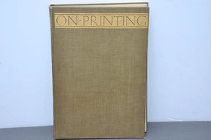 PARAGRAPHS ON PRINTING, by Bruce Rogers, 1943, 1st edition Hardcover - Foto 1 di 7