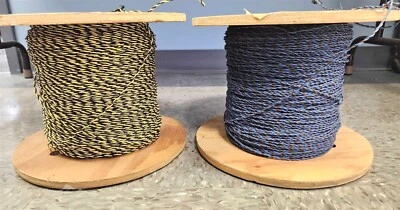 UL1061 - 2 conductores, 20 AWG alambre trenzado - sin chaqueta - elige color y longitud Foto 1 de 2