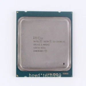 Intel Xeon E5-2630L V2 CPU SR1AZ 2.4Ghz 6-core 15Mb 7.2GT/s LGA2011 Processor - Picture 1 of 4