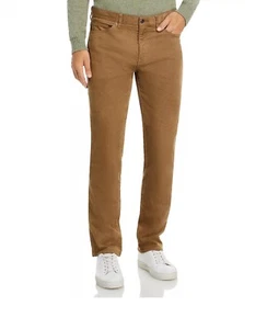 Peter Millar Mens Crown Pants 34 x 30 Superior Soft Corduroy Khaki Five Pocket - Picture 1 of 19