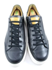 Allen Edmonds "OLIVER" Men's Slip-On Stretch Lace Sneakers 11 D Black (590N) - Picture 1 of 10