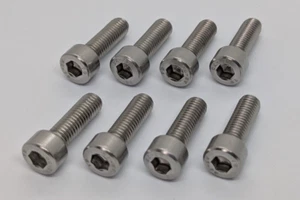 Suzuki GSXR600 Stainless steel exhaust header bolts exhaust bolt kit ecoline - Picture 1 of 11