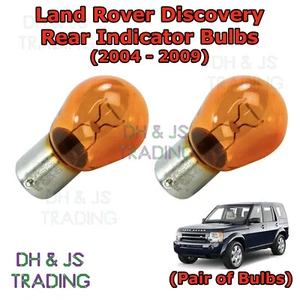 For Land Rover Discovery Amber Rear Indicator Bulbs Bulb Tail Pair (04-09) - Picture 1 of 1