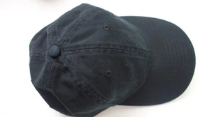 Berretto GRANDE 100% cotone nero nuovo - Foto 1 di 11