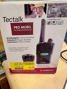 Albrecht PMR Tectalk Pro XL Handfunkgerät, neu,ovp - Afbeelding 1 van 1