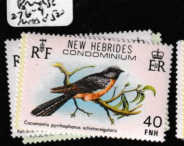 New Hebrides Birds SC 276-9 MNH (8geu) - Image 1 of 1