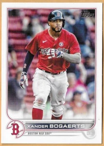 XANDER BOGAERTS BOSTON RED SOX #8 - TOPPS CASI NUEVO- COMO NUEVO 2022 - Imagen 1 de 2