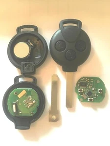 Chiave Telecomando Completa Con Elettronica Mercedes BENZ SMART451 433MHZ 3BTNS - Imagen 1 de 1