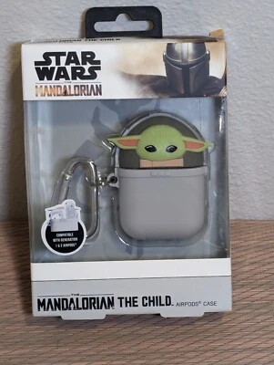 Estuche Star Wars Mandalorian The Child Grogu AirPods 1ª/2ª Generación Totalmente Nuevo Foto 1 de 4