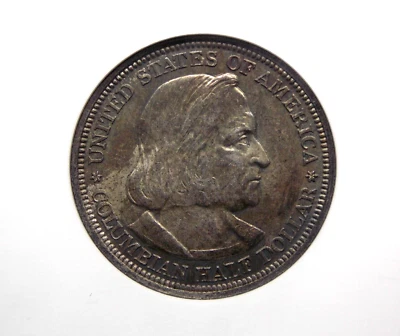 1893 Commemorative *COLUMBIAN EXPO* Half Dollar 50c NGC MS64 #001 BU Unc ECC&C - Image 1 of 4