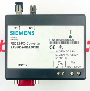 Convertidor FO RS232-FO SIEMENS 7XV5652-0BA00/BB - Imagen 1 de 6