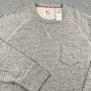 Todd Snyder Champion Sweatshirt Mens 2XL Gray Pocket Midweight Terry Casual New - Picture 1 of 11