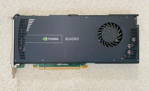 NVIDIA QUADRO 4000 2gb GDDR 5 PCIe Video Card HP 608533-003 2x Display& DVI port - Picture 1 of 8