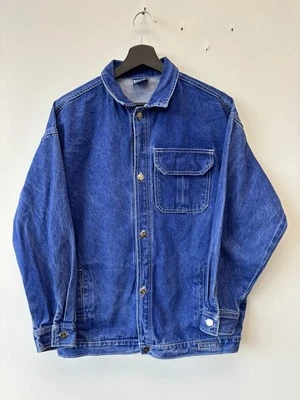 Chaqueta Denim Karl Kani De Colección Grande Azul Abotonada Hip Hop Streetwear Años 90 Y2K Foto 1 de 4