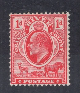 Orange Freistaat. 1902. SG140. 1d scarlet. Fein sehr leicht mtd neuwertig. - Bild 1 von 1
