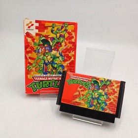KONAMI Teenage Mutant Ninja Turtles Gekikame Ninja Den Famicom Japan 1989