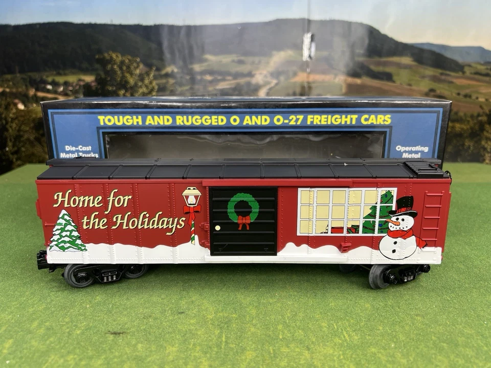 MTH 20-80002d 2000 DAP Home for The Holidays Christmas Boxcar