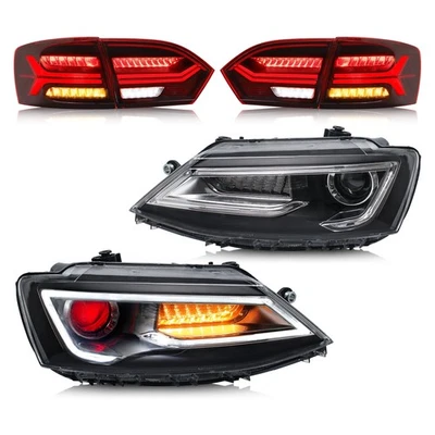 Faros proyectores LED VLAND y luces traseras LED para Volkswagen VW Jetta 2011-14 Foto 1 de 4