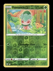 Fomantis Holograma Inverso Común SWSH05: Estilos de Batalla 014/163 LP Pokemon LP - Imagen 1 de 2