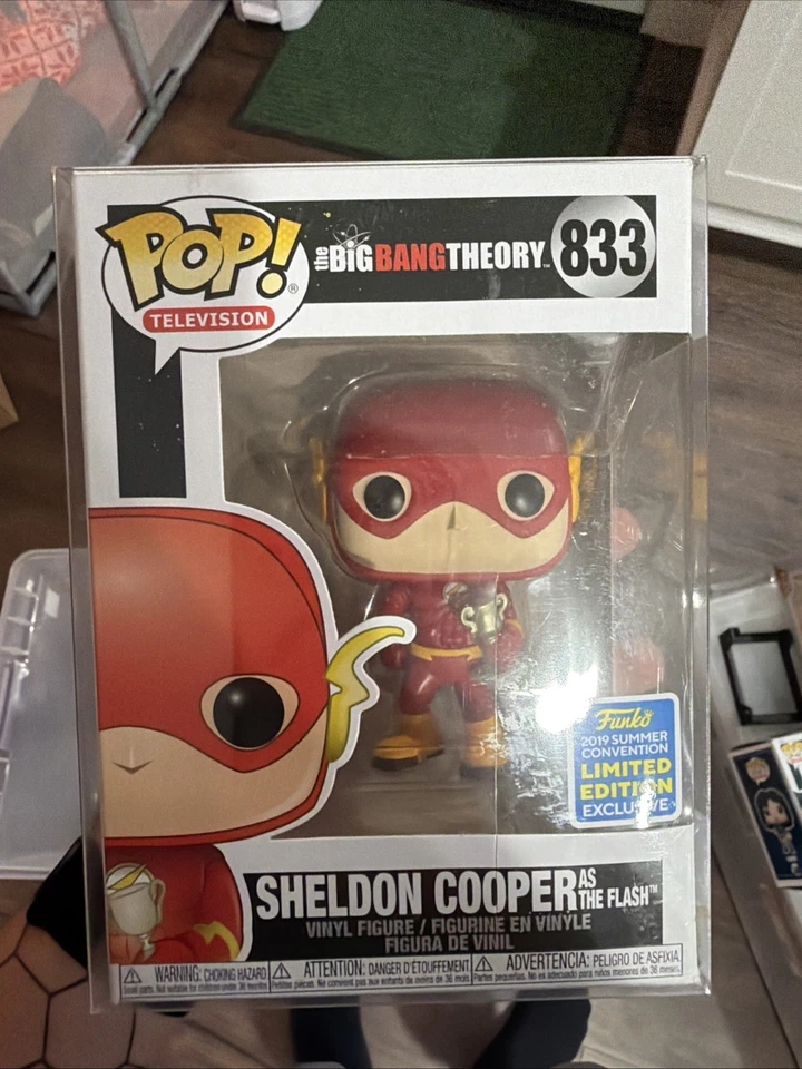 Funko Pop! Vinyl: The Big Bang Theory - Sheldon Cooper as The Flash #833 - Image 1 of 3