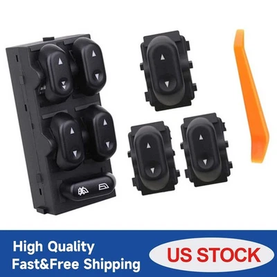 Driver+Passenger Window Switch Control 4PCS for Ford F-150 Lincoln Mercury 03-08 - Imagem 1 de 4
