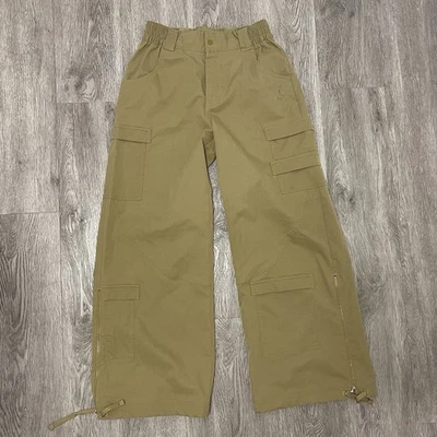 Брюки женские Nike маленькие коричневые тяжелые Chicago Jordan универсальные широкие - Изображение 1 из 4