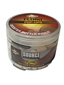 DYNAMITE SOURCE FLURO POP-UPS & DUMBELLS 10mm with Booster Bottle Inside - Picture 1 of 1