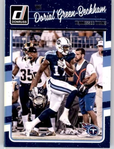 Tarjeta base 2016 Donruss Dorial Green-Beckham NFL PWE Titans #287 - Imagen 1 de 2