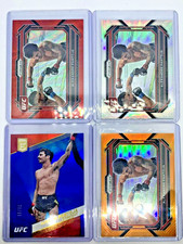 UFC 2023 "ALEXANDRE PANTOJA" (4x Prizm Numbered Lot) ORANGE /99 BLUE/99 RED RUBY
