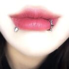 1PC Stainless Steel Fake Nose Ring Non-Pierced C Clip Lip Ring