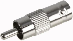 BNC Femelle Vers Rca Mâle Zinc, RF/Coaxial Connecteurs - Photo 1/1