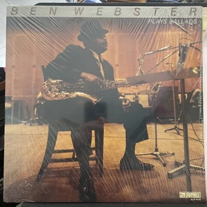 Ben Webster Plays Ballads  - import 1988 New Sealed Vinyl LP from 69-71 - Picture 1 of 3