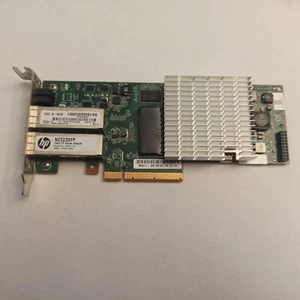 HP NC523SFP FC Dual-Port 10GbE SFP+ PCIe x8 Server Adapter SP# 593742-001 + GBIC - Afbeelding 1 van 1