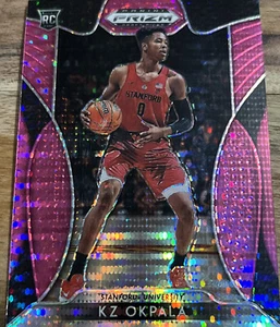 2019-20 Panini Prizm Draft Picks KZ Okpala Pink Pulsar Rookie RC #33 - Picture 1 of 5