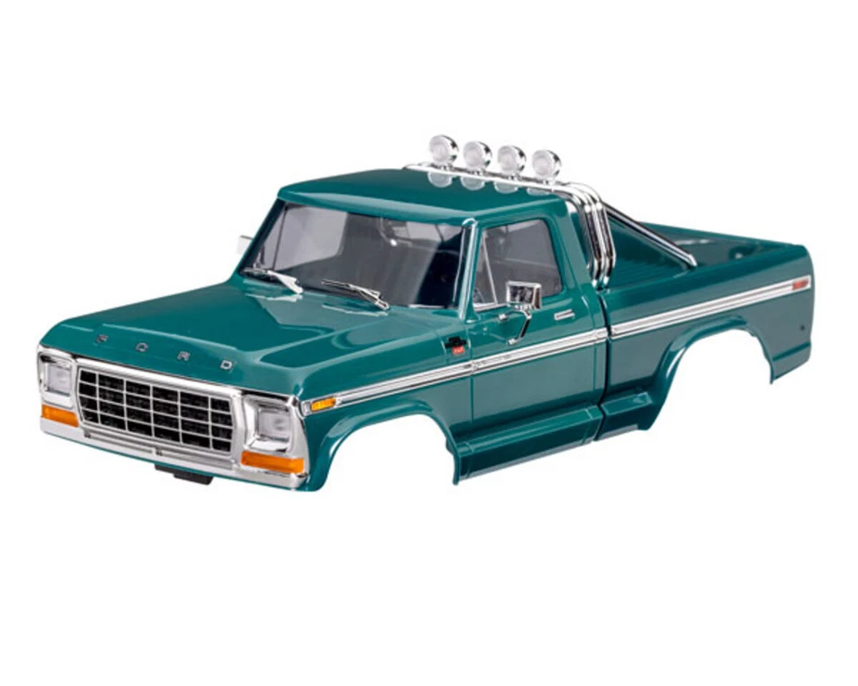 Traxxas Ford F150 Karosserie grün komplett für TRX-4M TRX9812-GRN TRX-4M For ... - Bild 1 von 1