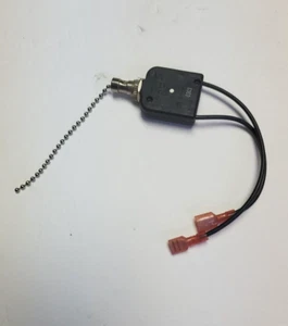 GSW-35 Electrical All Angle Pull Chain Switch, SPST, ON-OFF, 6 A/125V AC, 6 Inch - Picture 1 of 6