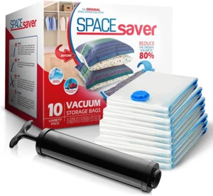 Vacuum Storage Bags (Variety 10-Pack) save 80% on Clothes Storage Space - Com... - Picture 1 of 1