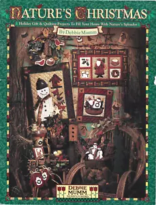 Quiltanleitung & Musterbuch - NATURE'S CHRISTMAS von DEBBIE MUMM - Bild 1 von 1