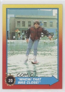 1989 Topps Back to the Future Part II Whew! That Was Close! #20 1i8