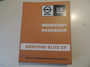  Manuale Officina Opel Bedford Blitz Furgone Edizione 1973/1975 - Foto 1 di 12