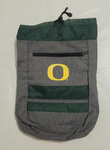 Logobrands Oregon Ducks  Bag - Drawstring Unisex Dark Green/Black 20'L x 13'W Cover
