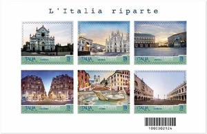 REPUBBLICA 2021 - L'Italia riparte FOGLIETTO - Picture 1 of 1